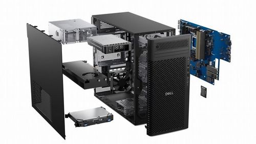 תחנת עבודה Dell Pro Max Tower T2 Ultra 7 265K 32G 1T NVIDIA A1000 W11Pro