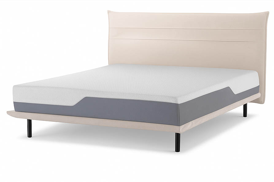 מיטה מרופדת + ראש מיטה דגם אורה 1 מבית עמינח 