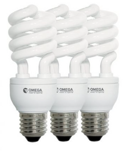 סט 3 נורת לד 28W -ספירל CFL - בסיס E27 הברגה