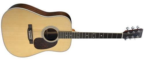 גיטרה אקוסטית+ארגז MARTIN HD35 