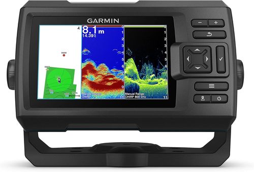 מגלה דגים עם גי פי אס GPS גרמין GARMIN STRIKER Vivid 5cv
