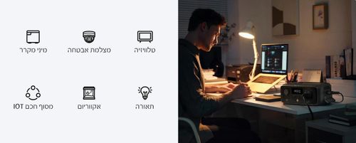 תחנת כוח ניידת EcoFlow River 3 UPS