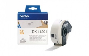 גליל מדבקות נייר מקורי BROTHER DK11201