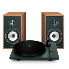 פטיפון BR02 CONNECT+Pro-ject LUNAR 1 