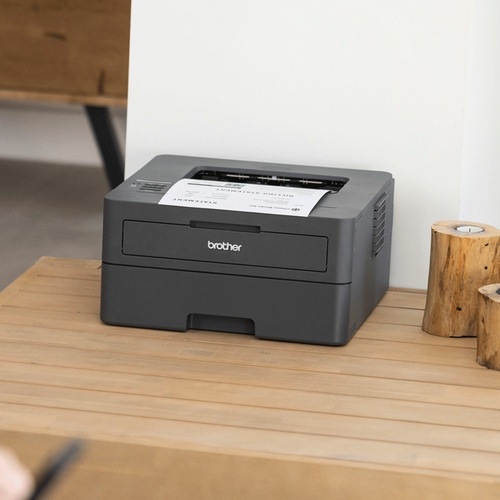 Brother HL-L2400DW – מדפסת לייזר מונו A4 אלחוטית עם הדפסה דו-צדדית אוטומטית.