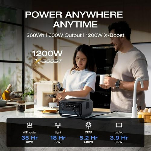 תחנת כוח ניידת Ecoflow RIVER 3 PLUS