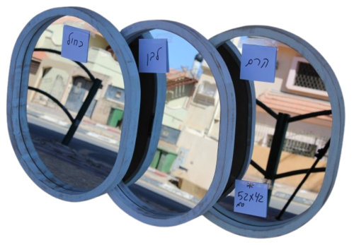 מראה אובלית 42*52ס
