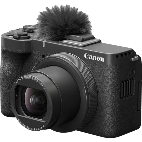 מצלמת ולוגינג דיגיטלית Canon Powershot V1, צבע שחור, אחריות שנה 
