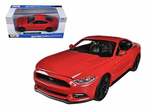 מכונית אספנות Maisto - פורד 2015 Ford Mustang GT (קנה מידה 1:18)
