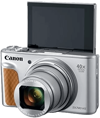מצלמה דיגיטלית Canon PowerShot SX740 HS, צבע כסף, אחריות שנה
