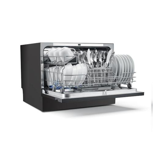 מדיח כלים על השיש 6 מע' Midea MDWT0602M שחור