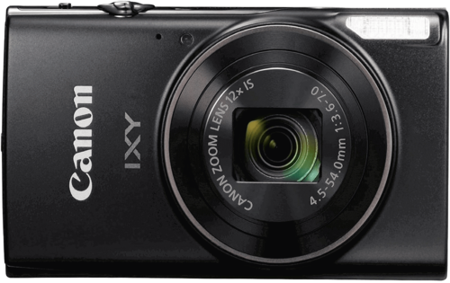 מצלמת דיגיטלית קומפקטית Canon PowerShot IXY 650, צבע שחור, אחריות שנה
