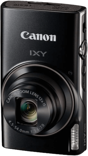 מצלמת דיגיטלית קומפקטית Canon PowerShot IXY 650, צבע שחור, אחריות שנה