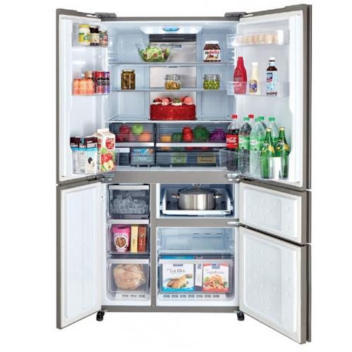 מקרר מקפיא תחתון 4 דלתות SHARP שרפ SJ-FSR920WH