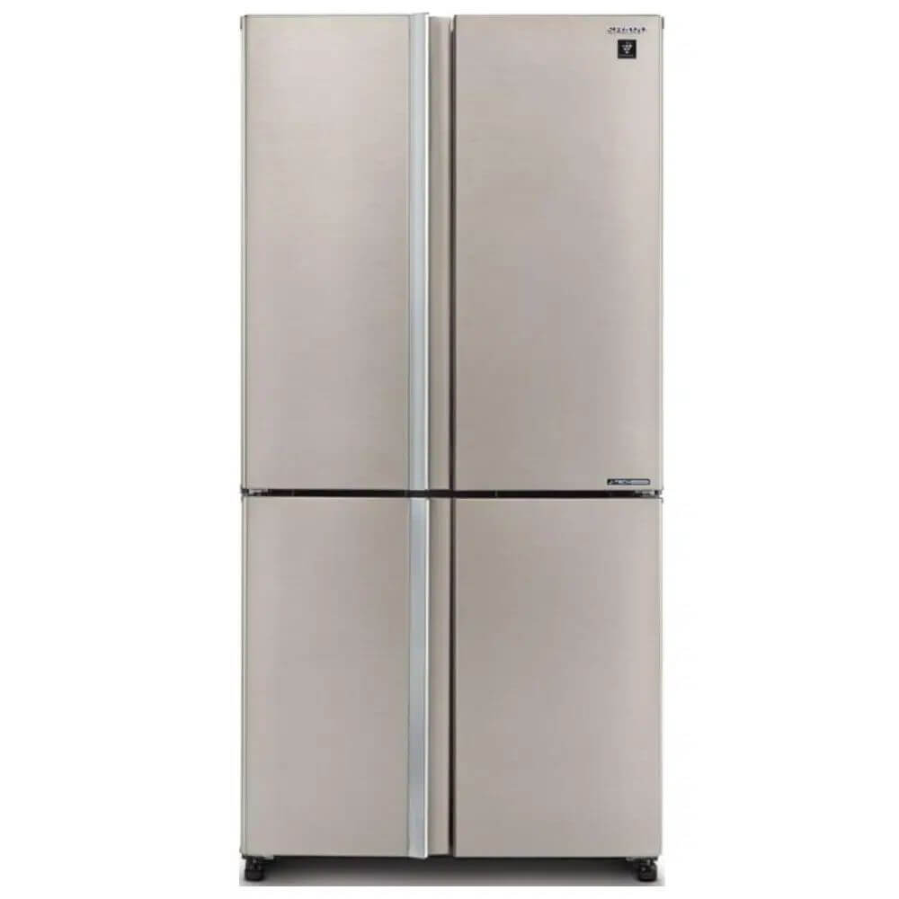 מקרר מקפיא תחתון 4 דלתות SHARP שרפ SJ-FSRN87V-BS