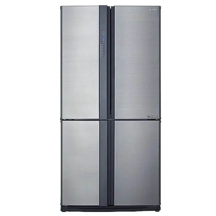 מקרר מקפיא תחתון 4 דלתות SHARP שרפ SJ-FERN87V-SL
