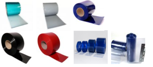 יריעת PVC רך לחדרי קירור 2X200 מ
