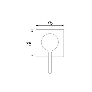 אינטרפוץ ג’ולי 3 דרך מרובע כרום 771210  שוני SHONY 