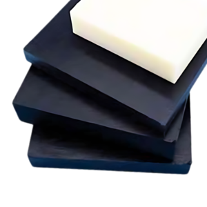 לוח דלרין (אצטל - קופולימר) שחור / לבן POM