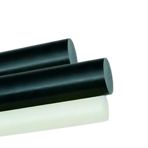 מוט דלרין (אצטל-קופולימר) שחור/לבן (50 מ