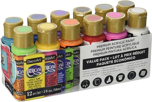 מארז 12 צבעי אמריקנה 59 מ