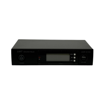 מקלט אלחוטי רב תדר דגם UHF-5100-5M מבית UMT