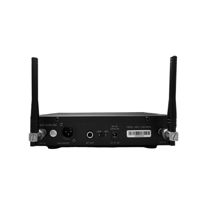 מקלט אלחוטי רב תדר דגם UHF-5100-5M מבית UMT