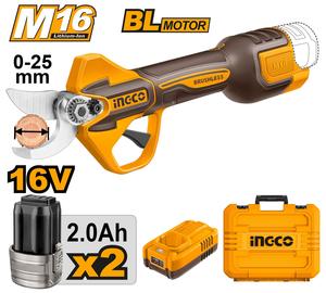 מספריים ישרות אלחוטיות 16V מבית INGCO