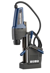 מקדחה מגנטית 28 מ"מ 1200W כולל מתקן קירור EVOLUTION MAG28 