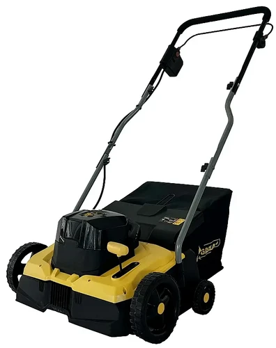 מטאטא דשא סינטטי +מסרק דשא סינטטי נטען 20V גוף בלבד GARLAND 402 KEEPER