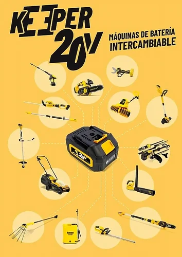 סוללה 20V מטעינה עשרות כלים של GARLAND