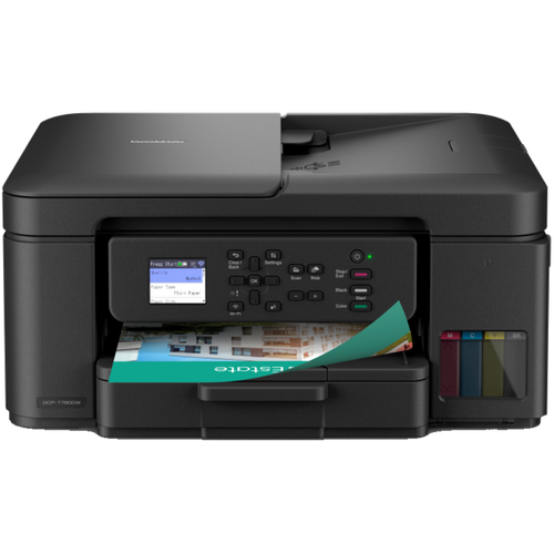 מדפסת דיו אלחוטית משולבת 3 ב-1 Brother Tankbenefit DCP-T780DW