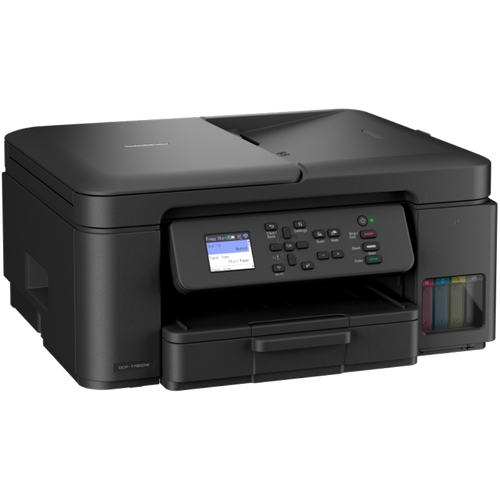 מדפסת דיו אלחוטית משולבת 3 ב-1 Brother Tankbenefit DCP-T780DW