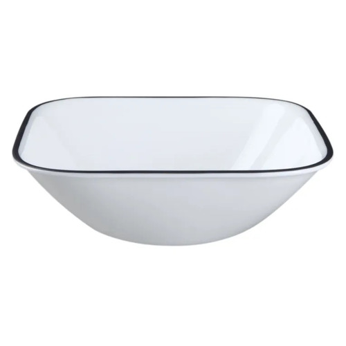 סט 18 צלחות סקוור מרובעות קורנינג Corning Simple Sketch