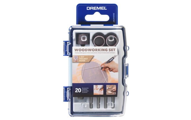 סט אביזרים לעץ Dremel   20 חלקים