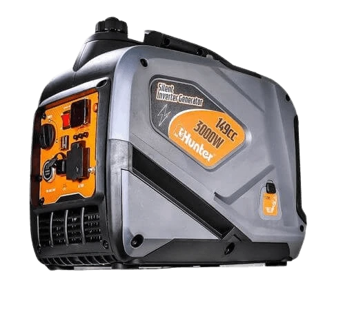 גנרטור מושתק אינוורטר 3000W הנעה אלקטרונית עם שלט HUNTER 101000-017