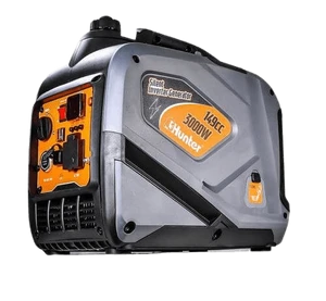 גנרטור מושתק אינוורטר 3000W הנעה אלקטרונית עם שלט HUNTER 101000-017