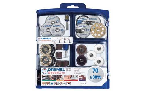 סט אביזרים דרמל EZ SpeedClic  ערכת 70 חלקים ספיד קליק 