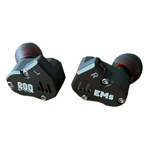 אוזניות מקצועיות עם כבל IN - EAR EM5 ROQ AUDIO