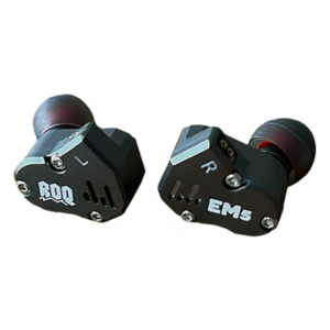 אוזניות מקצועיות עם כבל IN - EAR EM5 ROQ AUDIO