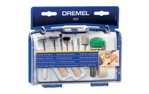 סט אביזרי ניקוי והברקה DREMEL 684  כולל 20 חלקים