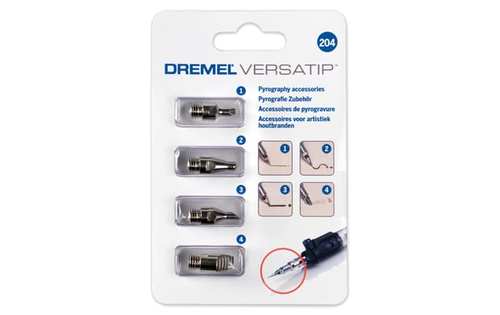 Dremel 204JA  ערכת אביזרים ליצירה בעץ