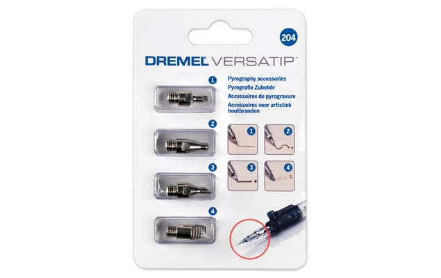 Dremel 204JA  ערכת אביזרים ליצירה בעץ