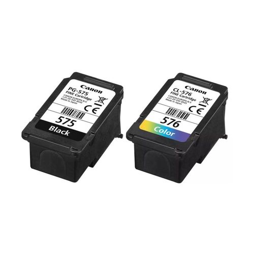 סט ראשי דיו מקוריים CL576+PG575 Canon