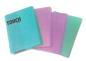אוגדן מחברות/ ורוד פסטל/ TOUCH