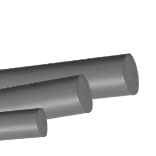 מוט PVC אפור / טבעי (110 מ