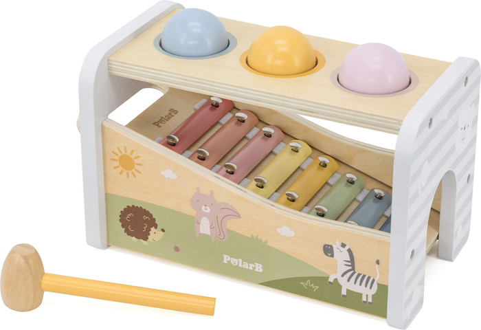 קסילופון והך פטיש עם כדורים POLARB