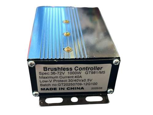 בקר 1000w / 40a מוקטן חזק במיוחד ! (Brush-Less Motor Controller)