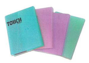 אוגדן מחברות/ ירוק פסטל/ TOUCH