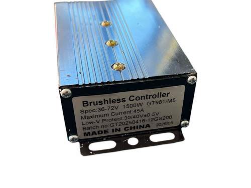 בקר 1500w / 45a מוקטן חזק במיוחד ! (Brush-Less Motor Controller)